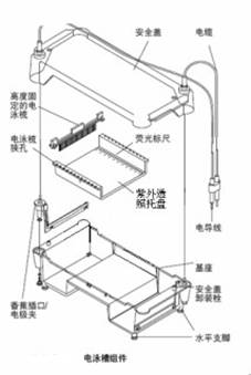 Mini SC和SC型水平电泳槽　全仿伯乐产品